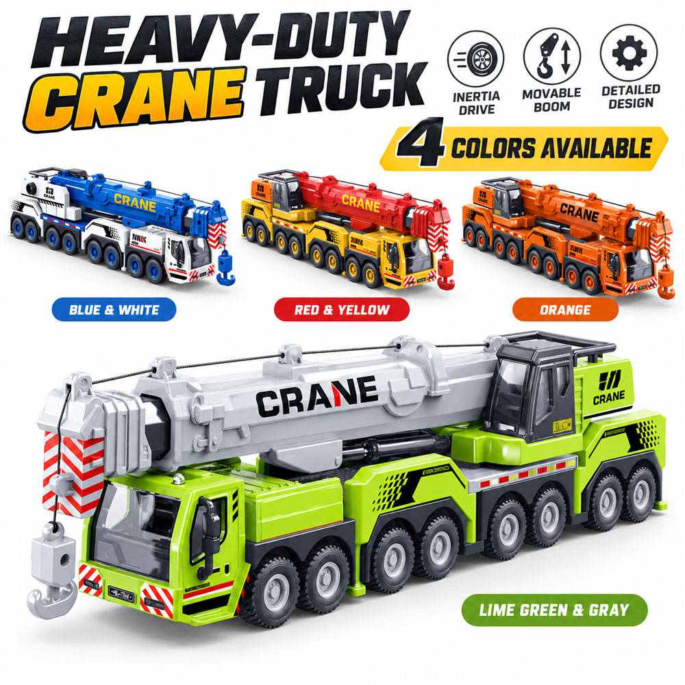 Heavy Duty Crane Truck Inertia - Heavy Equipment Bucket recension och pris