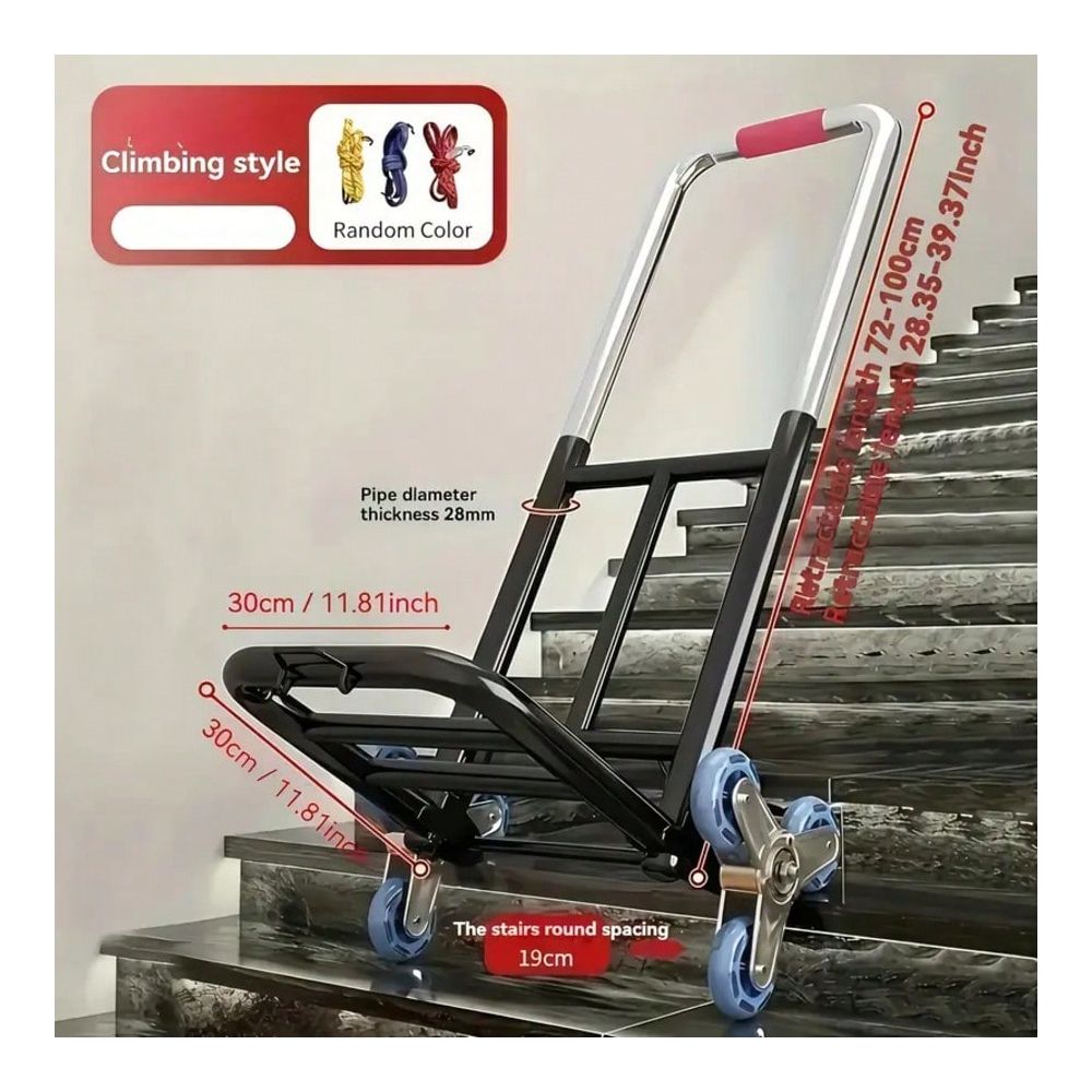 Heavy-Duty Folding Trolley, Eq - Heavy Equipment Lift recension och pris
