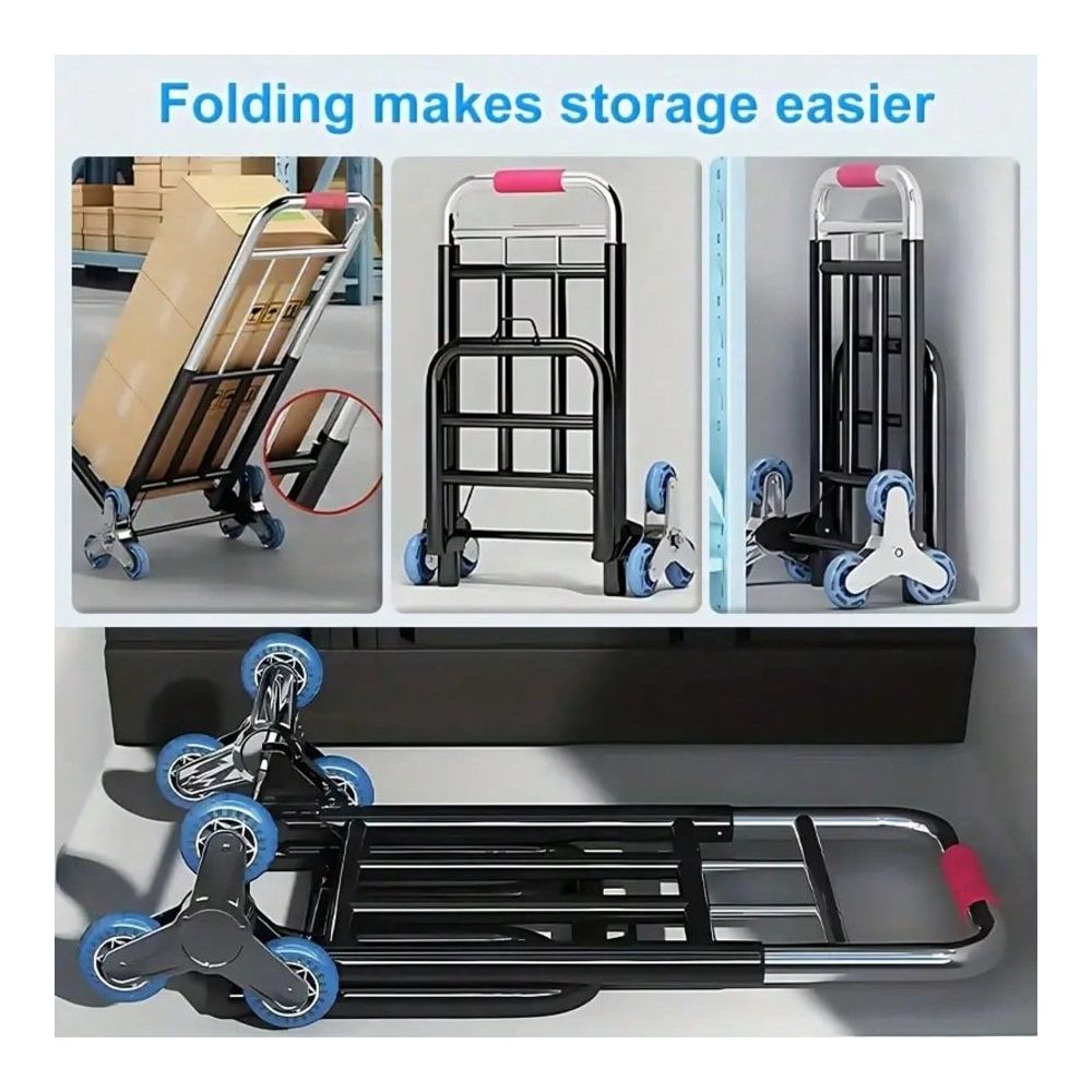 Heavy-Duty Folding Trolley, Eq - Heavy Equipment Lift recension och pris
