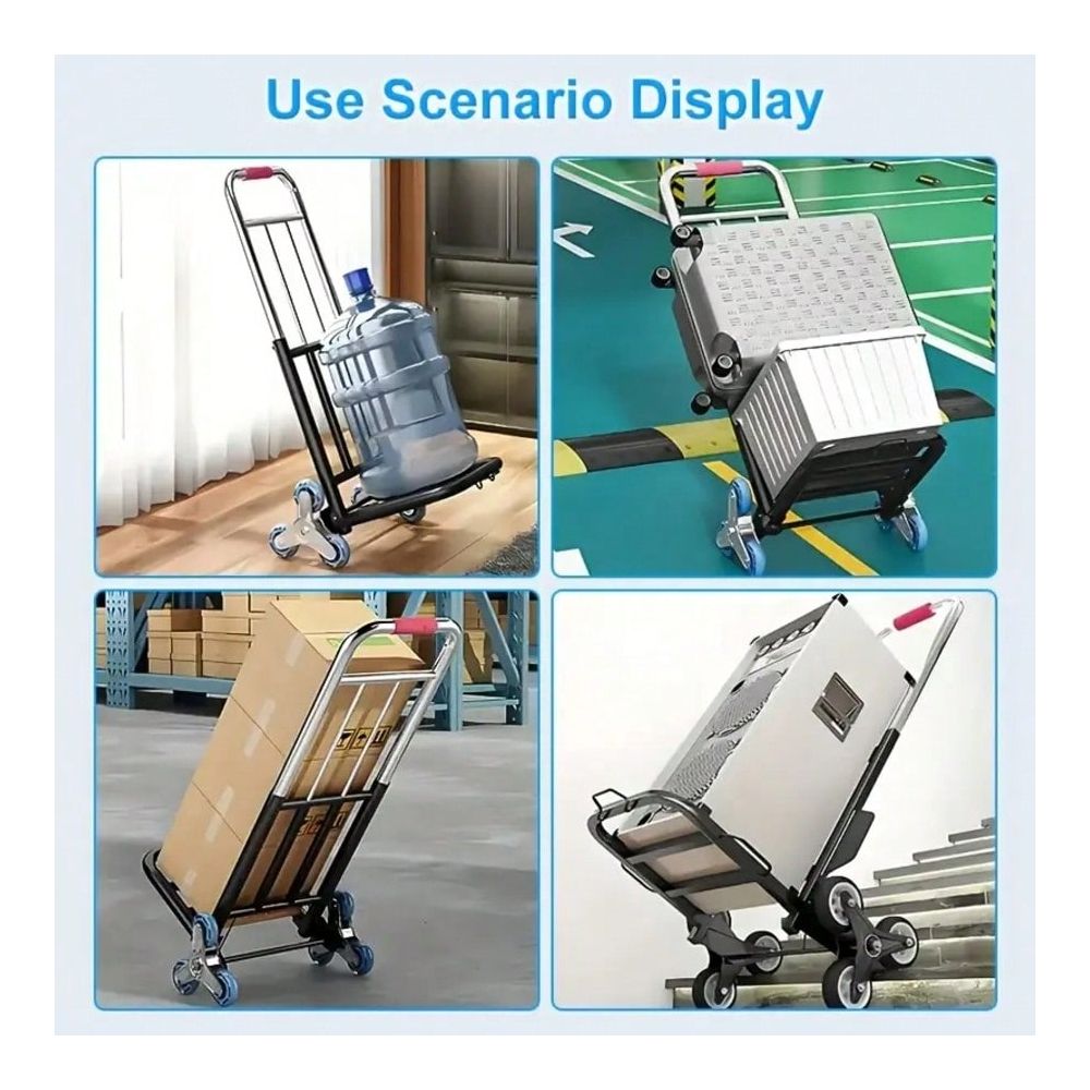 Heavy-Duty Folding Trolley, Eq - Heavy Equipment Lift recension och pris